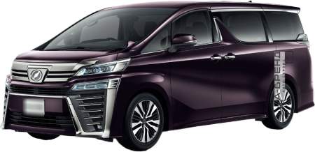 Тойота Vellfire 2, рестайлинг Минивэн